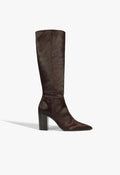 Mikki Up Block Hair Calf Boot 5 New Bison Hair Calf - Schutz Shoes