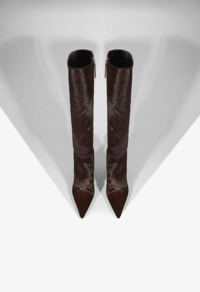Mikki Up Block Hair Calf Boot - Schutz Shoes