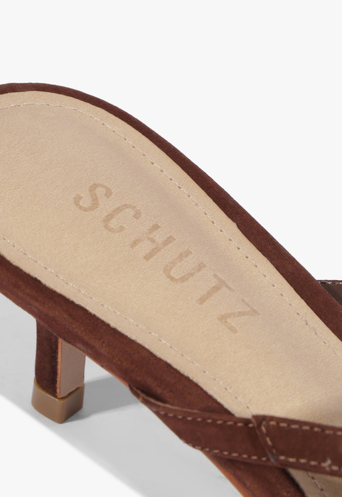 Miriam Nubuck Sandal - Schutz Shoes