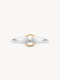 Mixed Metal Buckle Ring