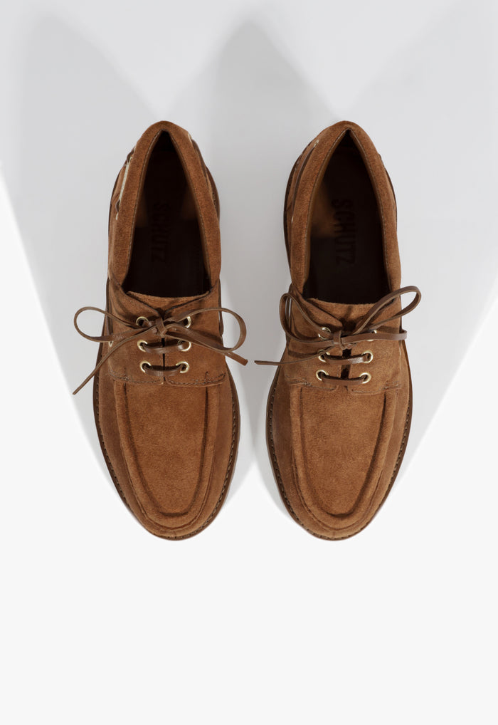 Mocaschutz Leather Flat - Schutz Shoes