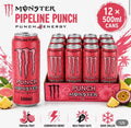Monster Energy Drink Pipeline Punch Pack of 12 x 500ml