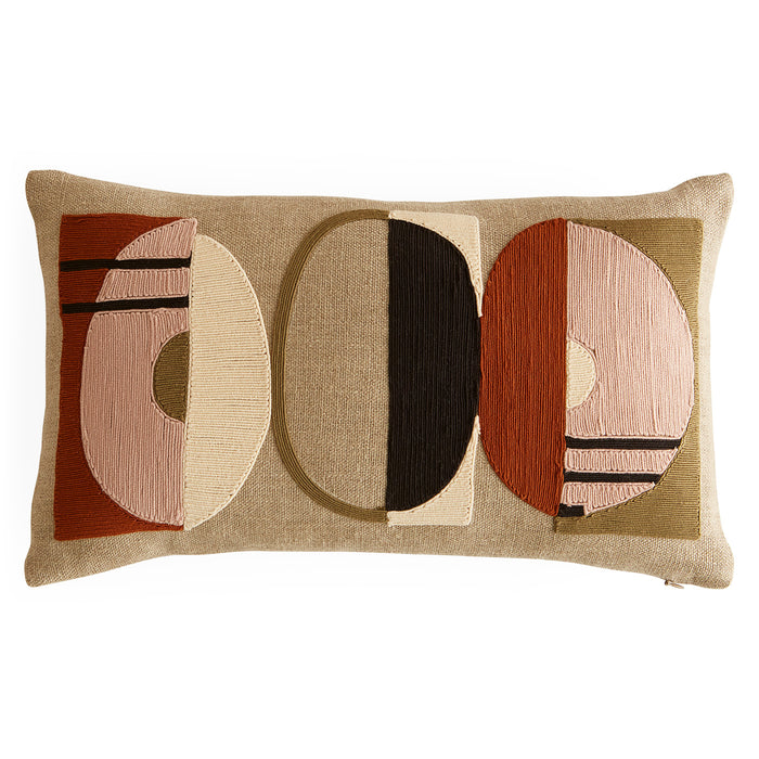Monterey Circles Pillow - front view