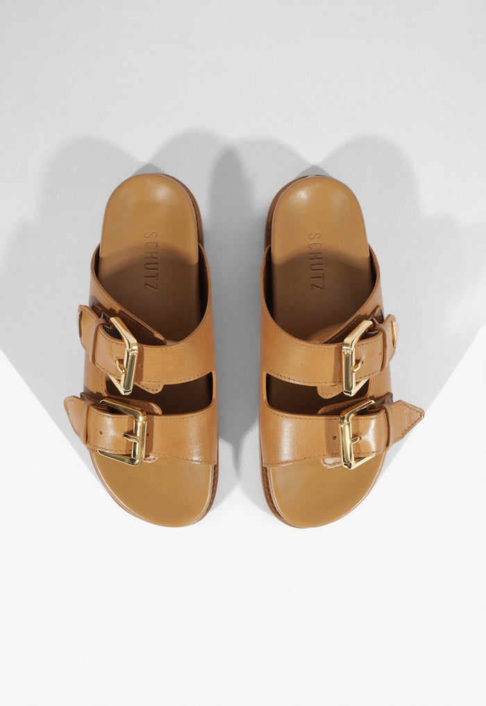Naomi Leather Sandal - Schutz Shoes