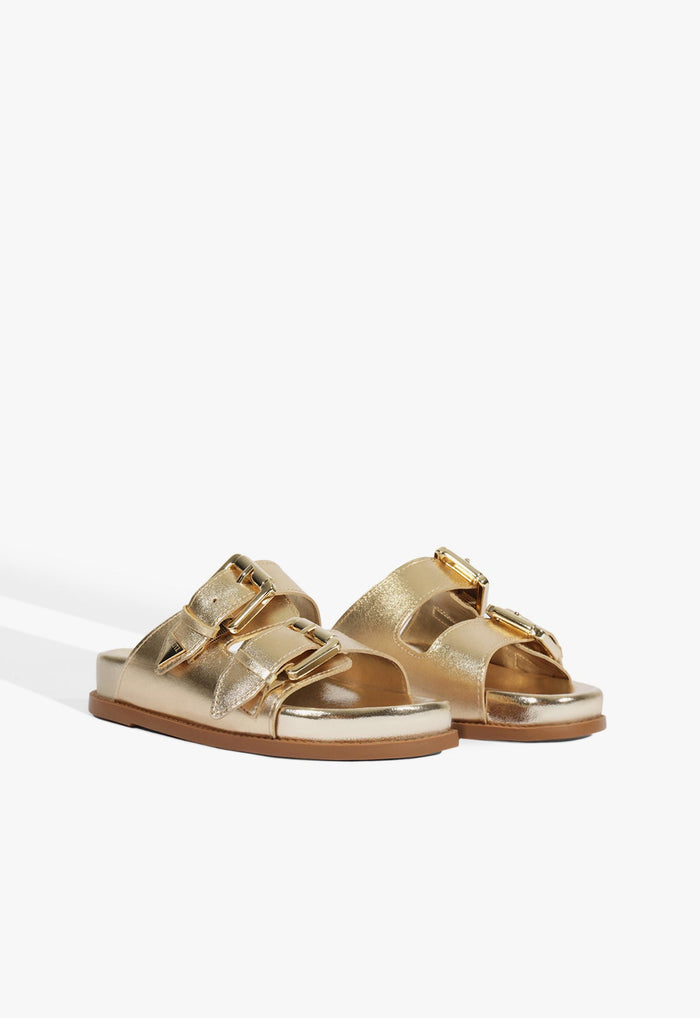 Naomi Metallic Sporty Sandal - Schutz Shoes