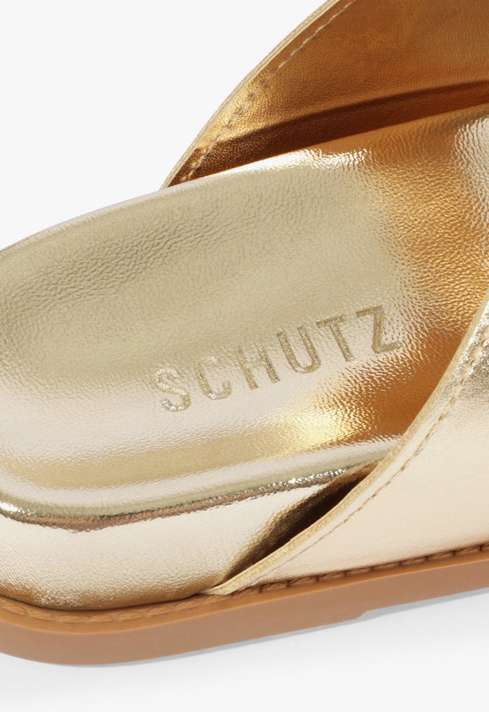 Naomi Metallic Sporty Sandal - Schutz Shoes