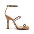 Nellina Nubuck Sandal 5 Beige Nubuck - Schutz Shoes
