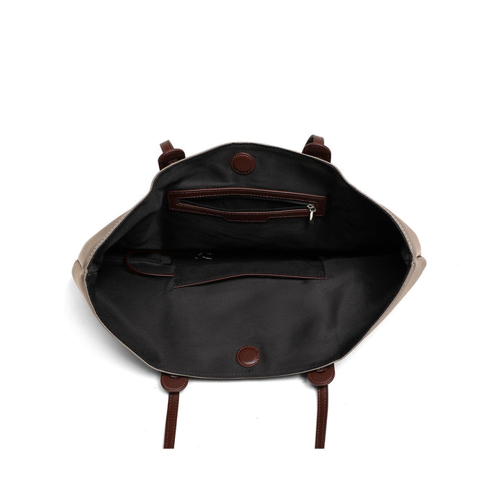 New Arrival Womens High-end Canvas Tote Bag With Large Capacity And A Shoulder Strap