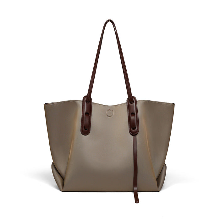 New Arrival Womens High-end Canvas Tote Bag With Large Capacity And A Shoulder Strap