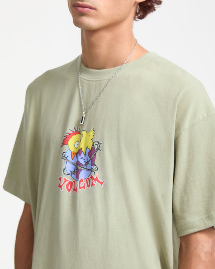New Born T-Shirt - Green Tea