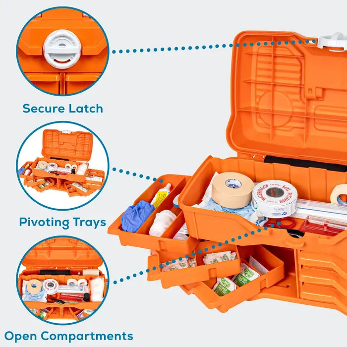 NextMed™ 6799PM (PM8200) 6 Tray First Aid Medical Case