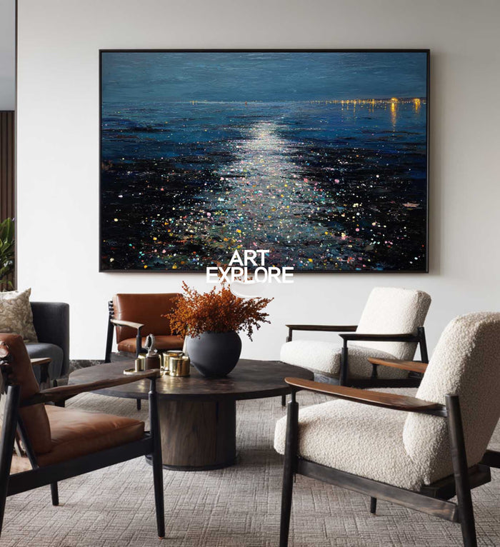 Night Seascape Art #ABSH73