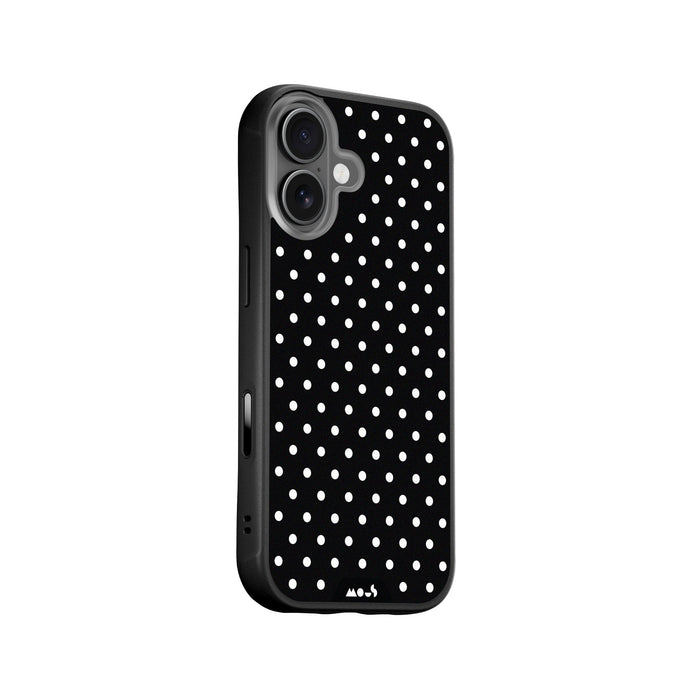 Noir Protective Phone Case - Polka Dots