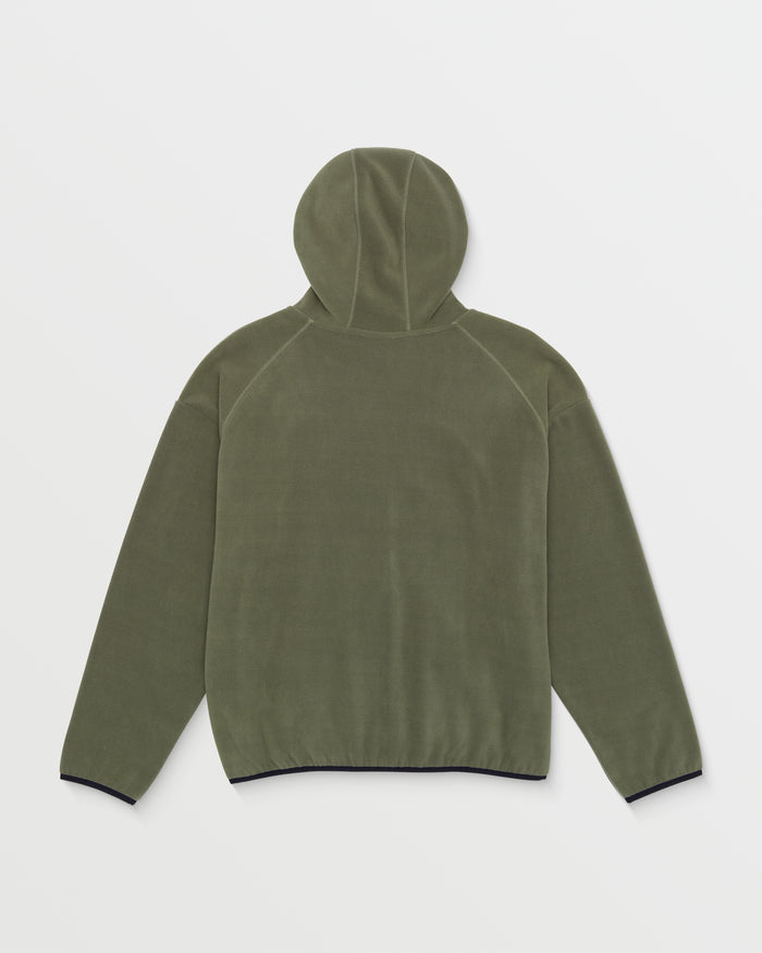 Nomaa Zip Fleece Hoodie - Wintermoss