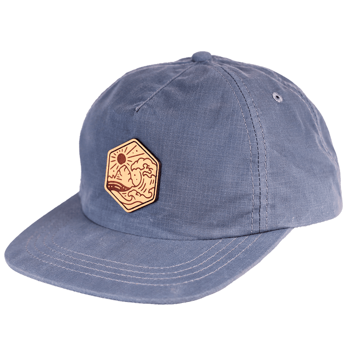 North Coast DryTek Waxed Ripstop Strapback | Blue