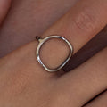Ocean Ave Ring Silver