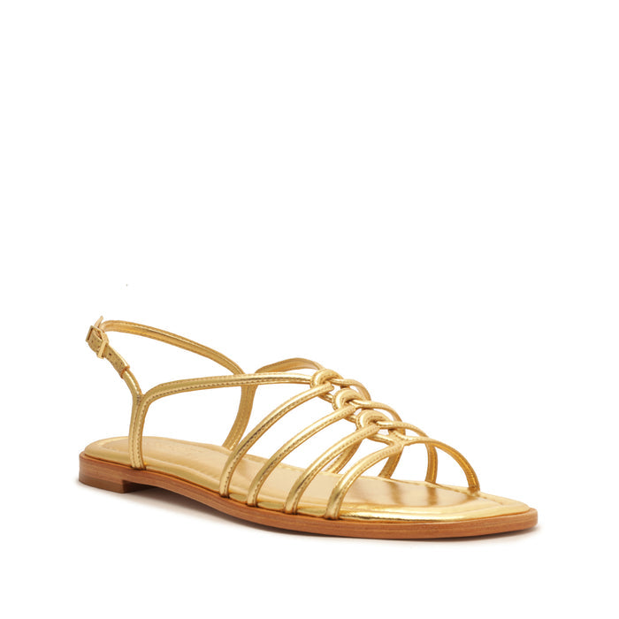 Octavia Metallic Leather Sandal - Schutz Shoes