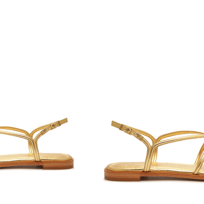 Octavia Metallic Leather Sandal - Schutz Shoes