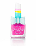 Oh Oh Flamingo nail polish, a bright pink bottle adorned with a cute blue bow, offers a fun, fruity-scented manicure experience for kids.