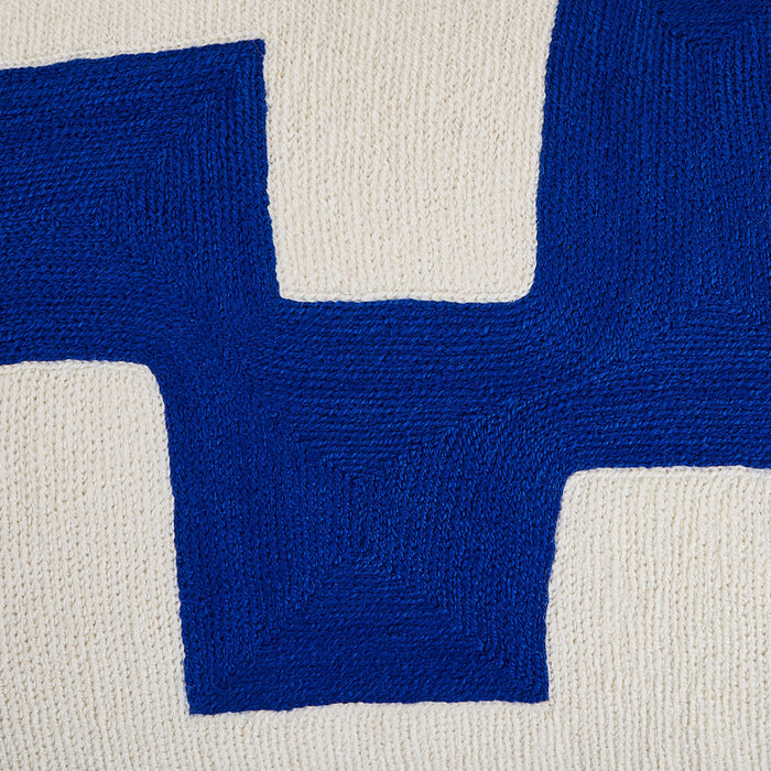 Ojai Blocks Pillow - details view