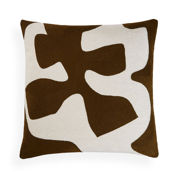 Ojai Branch Pillow - styled view