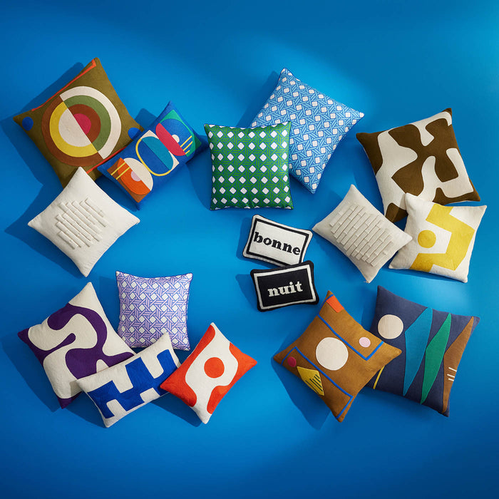 Ojai Curves Pillow - collection summer view