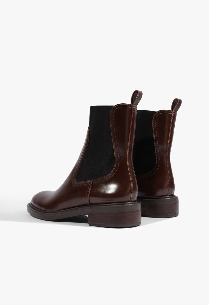 Olivia Leather Bootie - Schutz Shoes