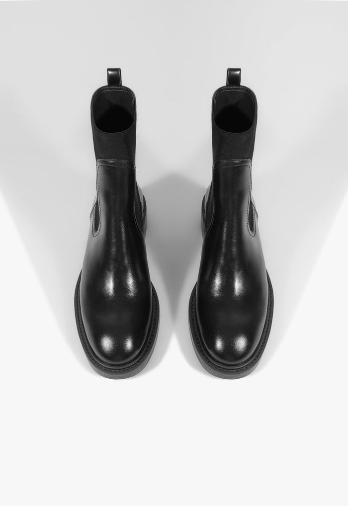 Olivia Leather Bootie - Schutz Shoes