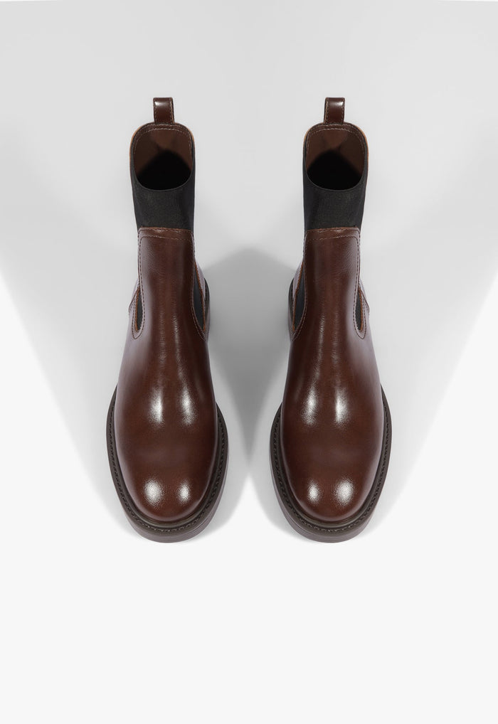 Olivia Leather Bootie - Schutz Shoes