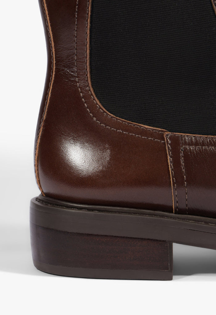 Olivia Leather Bootie - Schutz Shoes