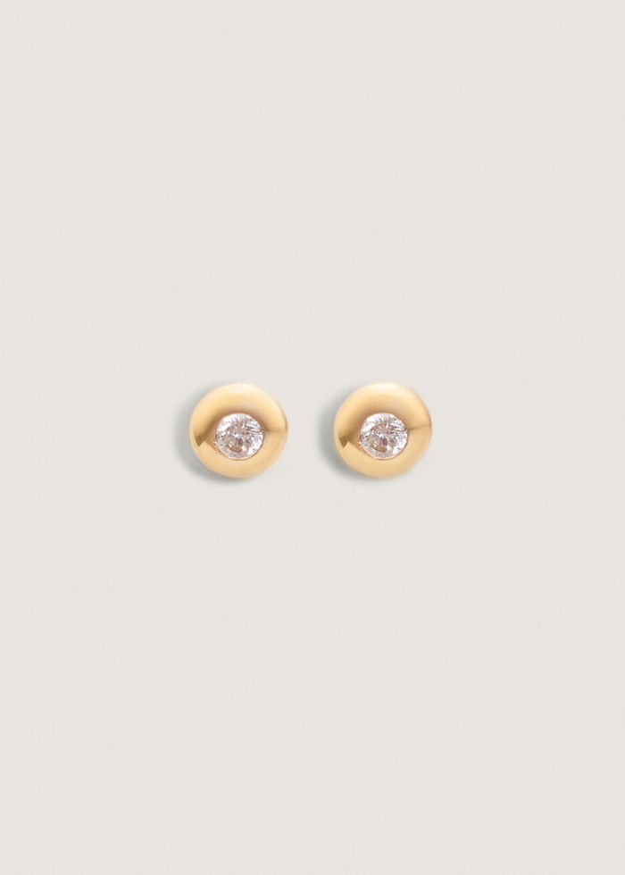 alt="Olivia I Round Diamond Studs"