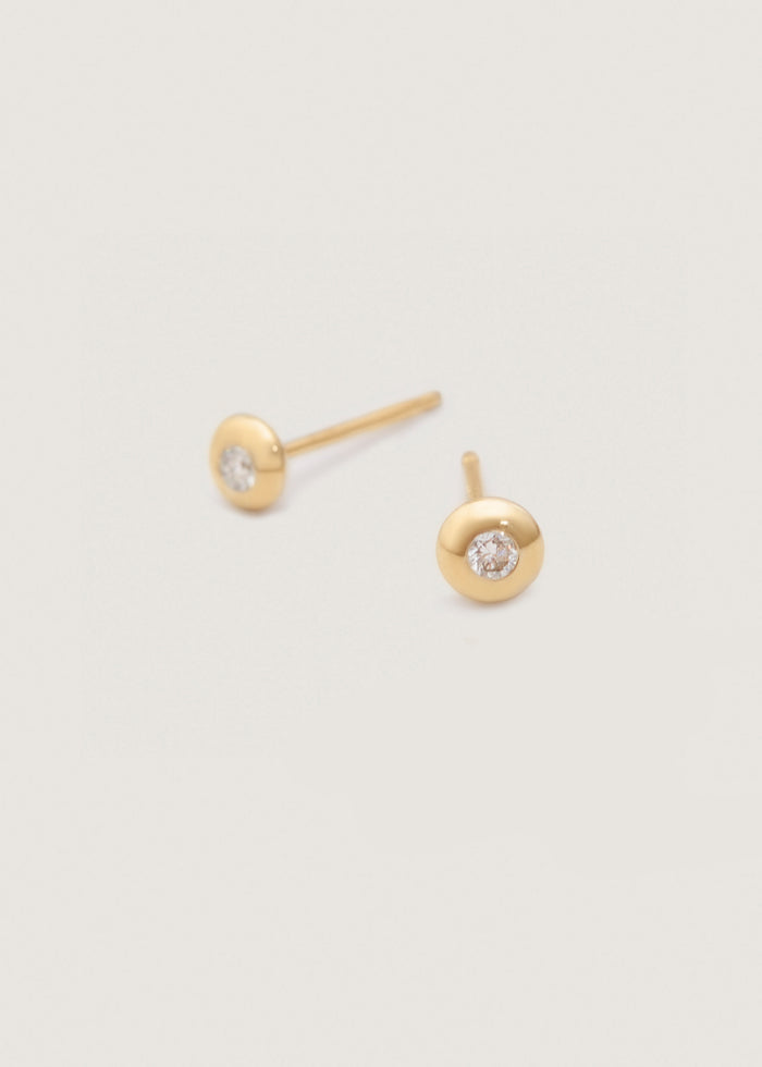 alt="Olivia I Round Diamond Studs"