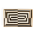 Op Art Rectangle Serving Tray - front view