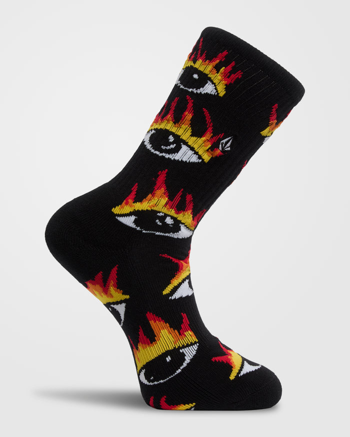 Ozzy Youth Socks - Black - (KIDS)