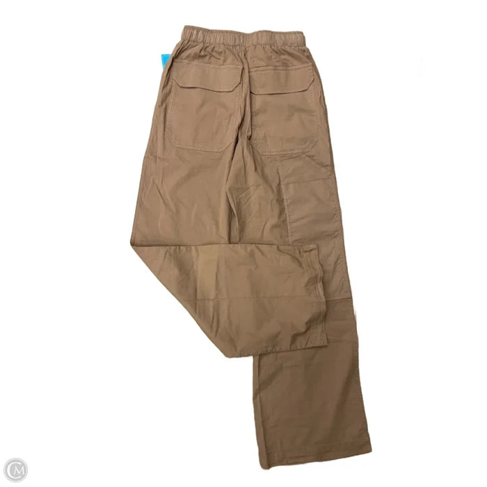 Pants Wide Leg By Monrow In Tan, Size: Xs