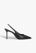 Paola Leather Pump 5 Black Leather - Schutz Shoes