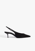 Paola Mid Leather Pump 5 Black Leather - Schutz Shoes