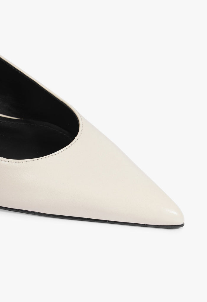 Paola Mid Leather Pump - Schutz Shoes