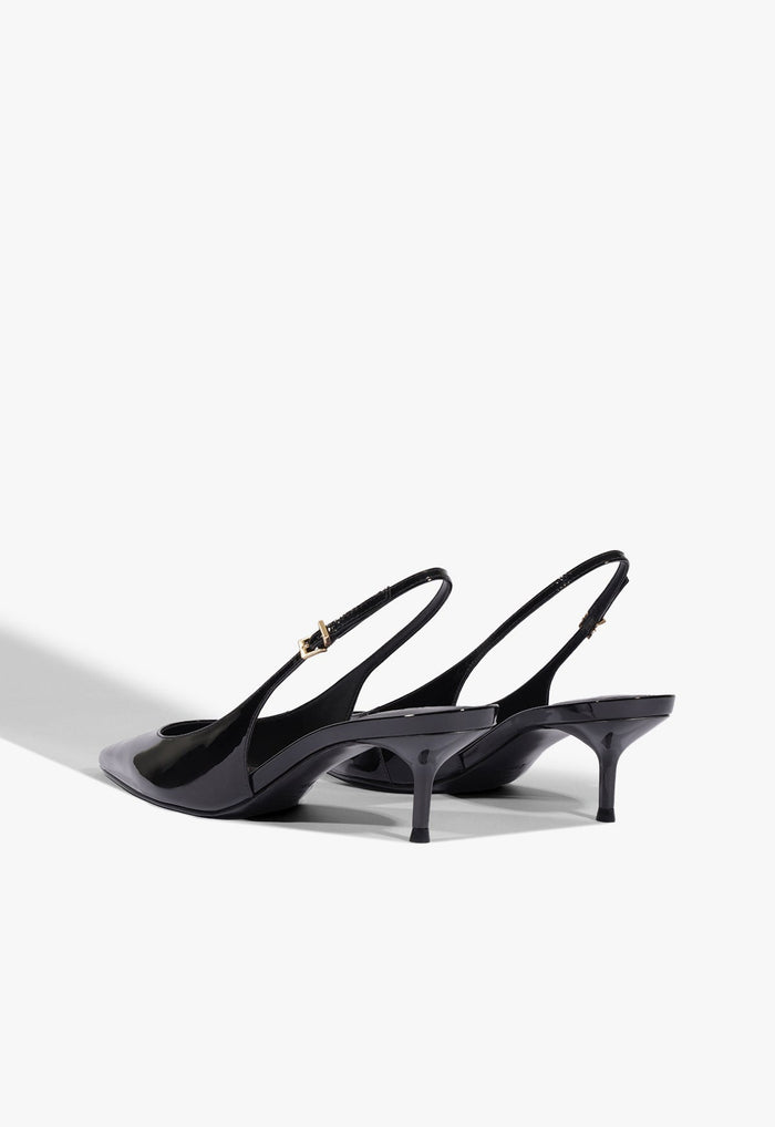 Paola Mid Patent Leather Pump - Schutz Shoes