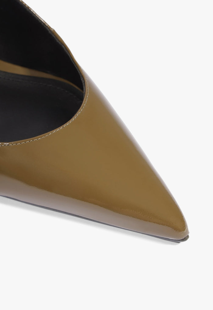 Paola Mid Patent Leather Pump - Schutz Shoes