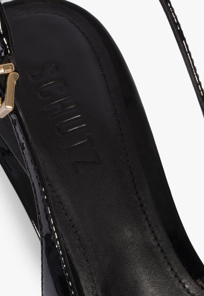 Paola Mid Patent Leather Pump - Schutz Shoes