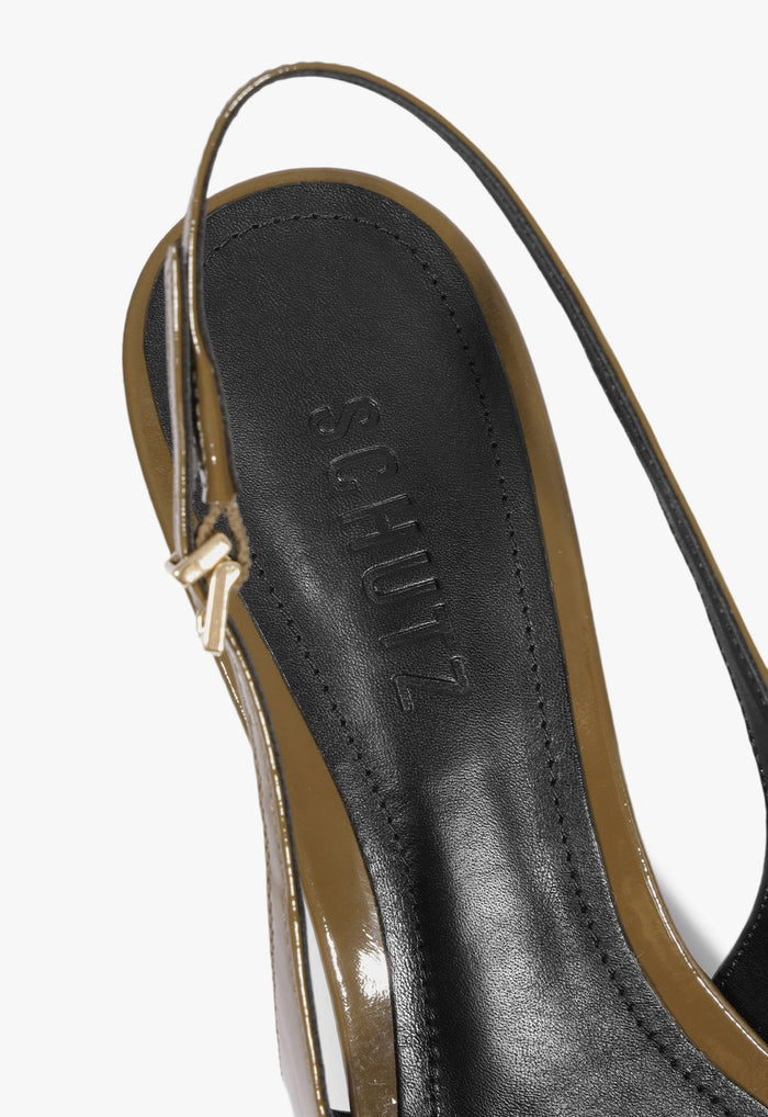Paola Mid Patent Leather Pump - Schutz Shoes