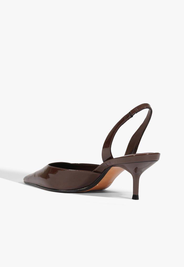 Paola Mid Patent Pump - Schutz Shoes