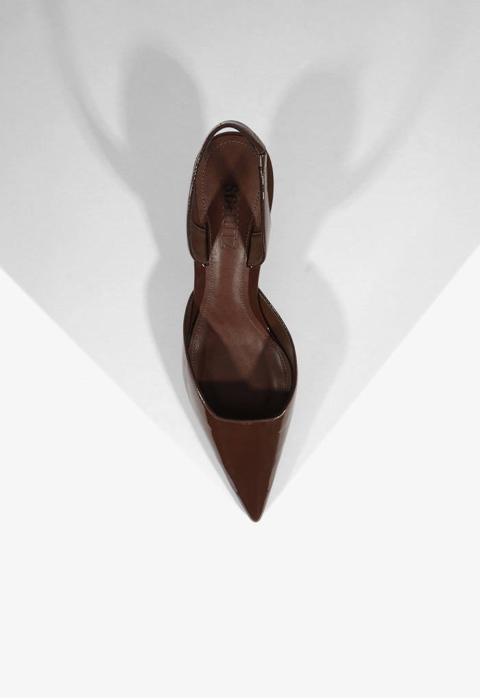 Paola Mid Patent Pump - Schutz Shoes