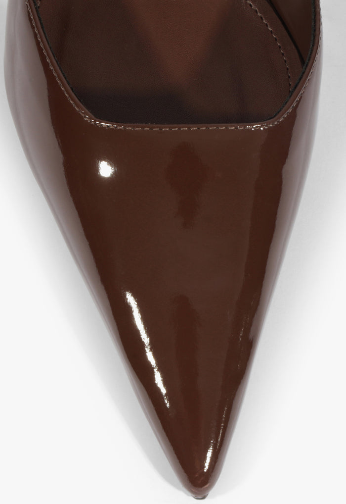 Paola Mid Patent Pump - Schutz Shoes