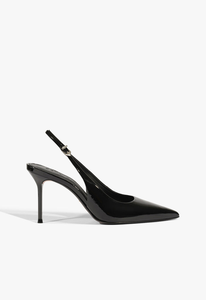 Paola Patent Pump 5 Black Patent Leather - Schutz Shoes