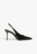 Paola Patent Pump 5 Black Patent Leather - Schutz Shoes