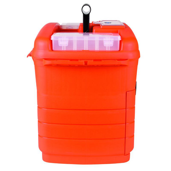 6778PM (PM8040) Paramedic case with bulk and compartment storage, side view