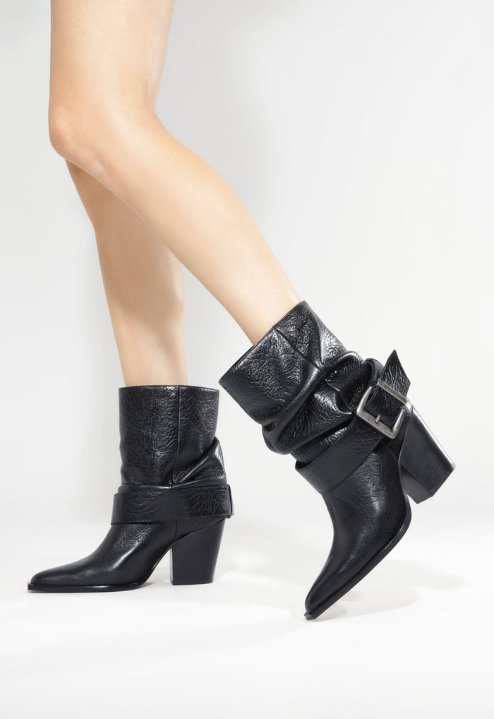 Parker Leather Bootie - Schutz Shoes