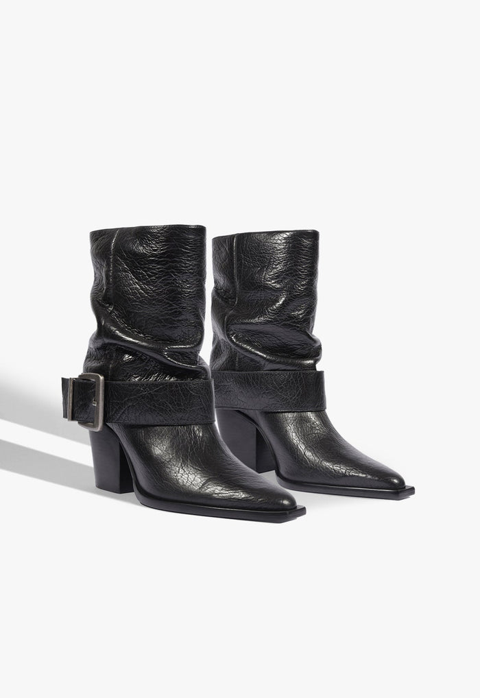 Parker Leather Bootie - Schutz Shoes